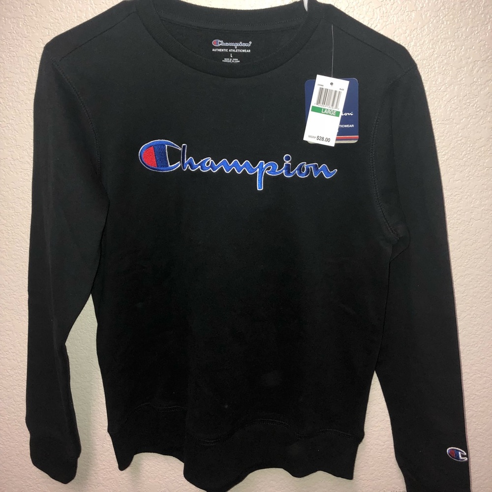 Champion crew neck sweater